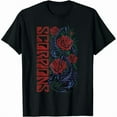 thumbnail image 1 of 100% cotton tshirts men tee Official Scorpions Black Ballad T-Shirt, 1 of 4