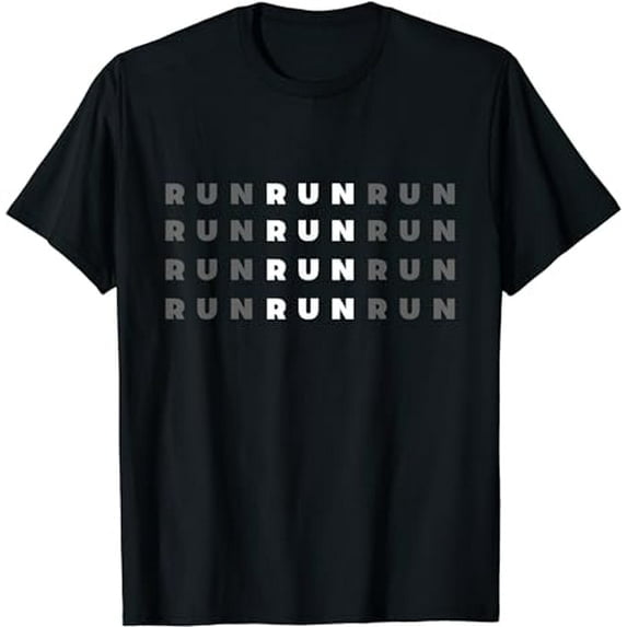 100% cotton tshirts men tee Run Runner Running T-Shirt - Walmart.com