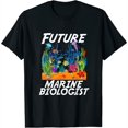 thumbnail image 1 of 100% cotton tshirts men tee Womens Future Marine Biologist T-Shirt, 1 of 6