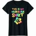thumbnail image 1 of 100% cotton tshirts men tee ZOCAVIA This Is My Hawaiian Shirt Tropical Luau Costume Party Wear T-Shirt, 1 of 4