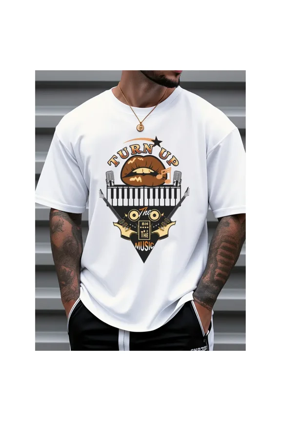 100% cotton tshirts men tee mens clothes, t shirts for men, casual style design with print, 100% pure cotton fabric, shirts for men