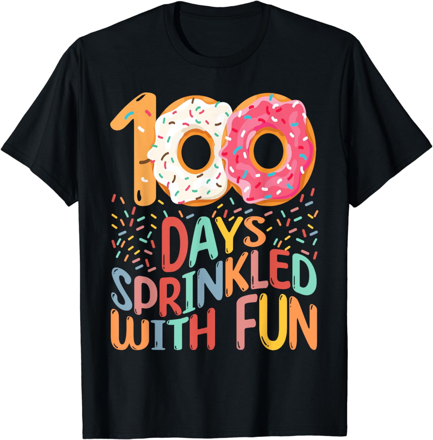 100 days of school girls kindergarten 100th day of school T-Shirt ...