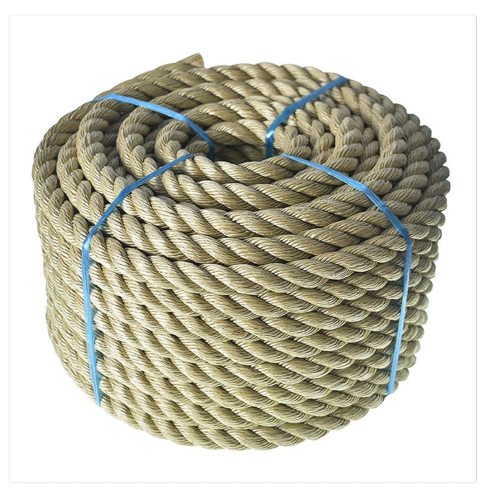 100 feet Twisted ProManila - UnManila Rope, Three Strand Twisted Rope ...