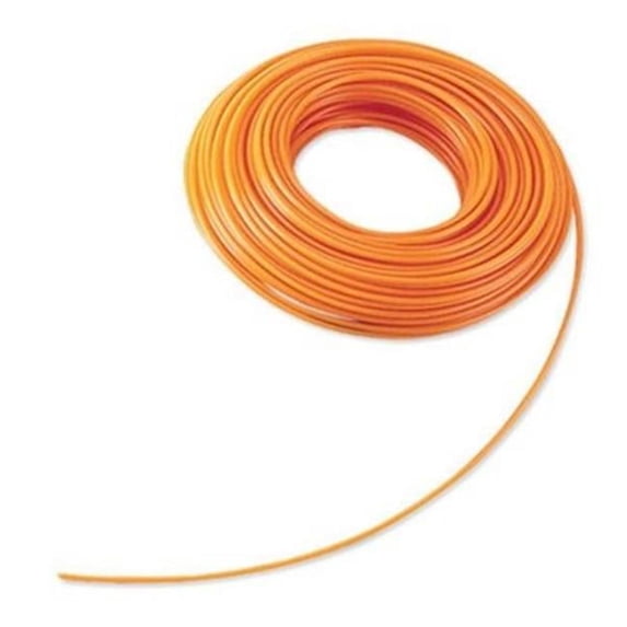 100 ft. 155 Mil String Grass Trimmer Cord Coil, Orange