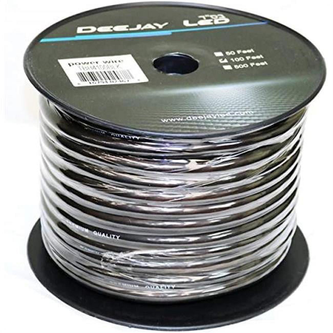 100 ft. 4 Gauge Copper Weld Cable, Black