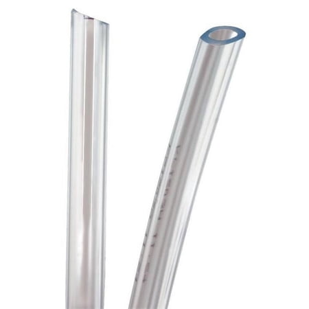 100 ft. Clear PVC Tubing - 0.44 x 0.31 in.