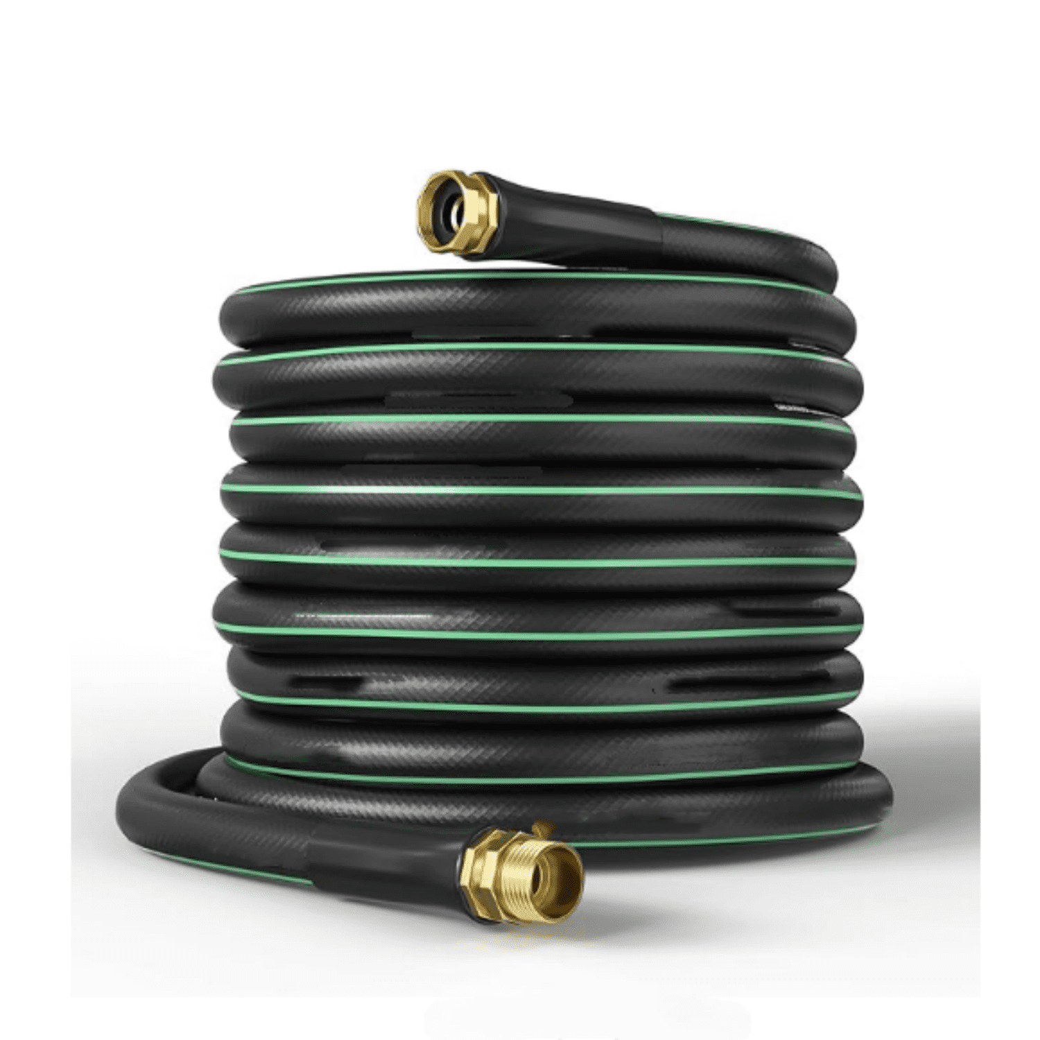 100 ft Garden Hose 5/8", Less Kink Heavy Duty Water Hose, Durable & Flexible Hose for Outdoor, Lawn, Car Washing, Pet Bathing and Household