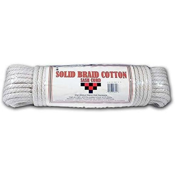 100-ft. Rope Solid Braid Cotton Sash Cord