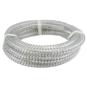 100 ft x 1 ID Steel Wire Suction PVC Flexible Tubing High Pressure Heavy Duty UV Chemical Resistant Vinyl Hose