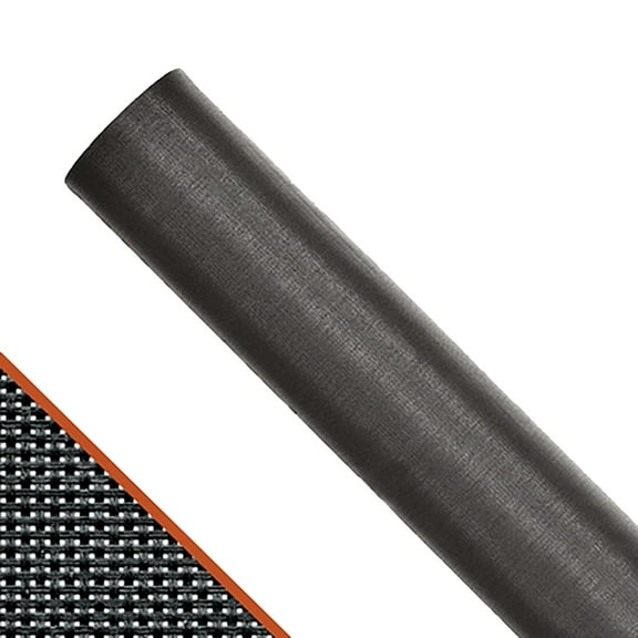 100 ft. x 36" Fiberglass Solar Door and Window Screen, Charcoal