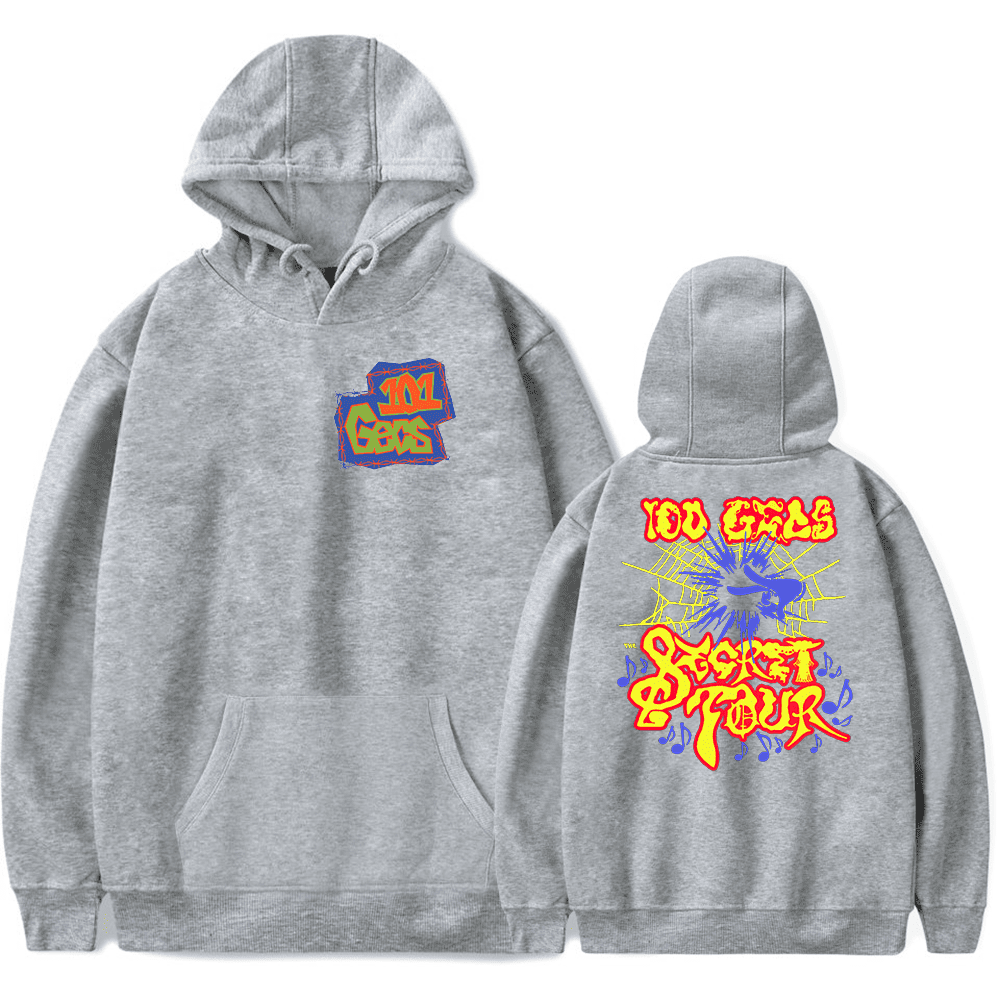 100 gecs Merch Hoodie Unisex Fashion Casual Hooded Men Women Sweatshirts Walmart