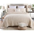 thumbnail image 1 of 100% high-density Cotton Embroidered Quilt Bedspread Comforter set light weight cozy and soft queen, 1 of 5