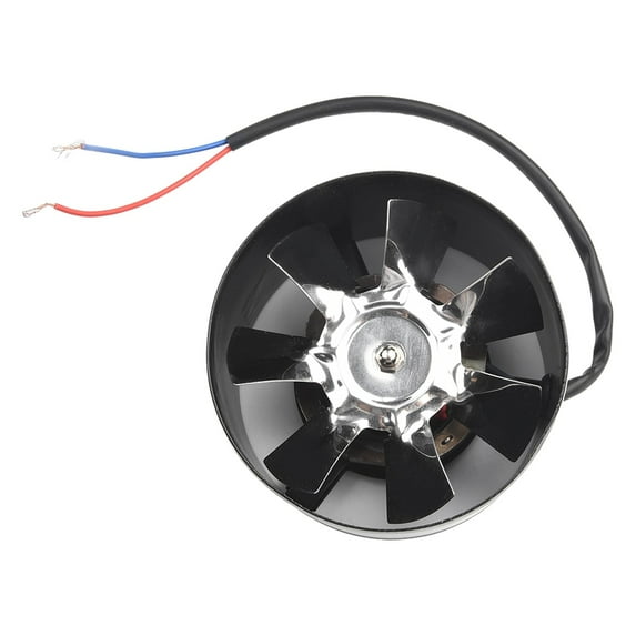 100 mm Extractor Fan, Smoke Extractor Duct Fan 140 m³/h Inline Pipe Fan Quiet