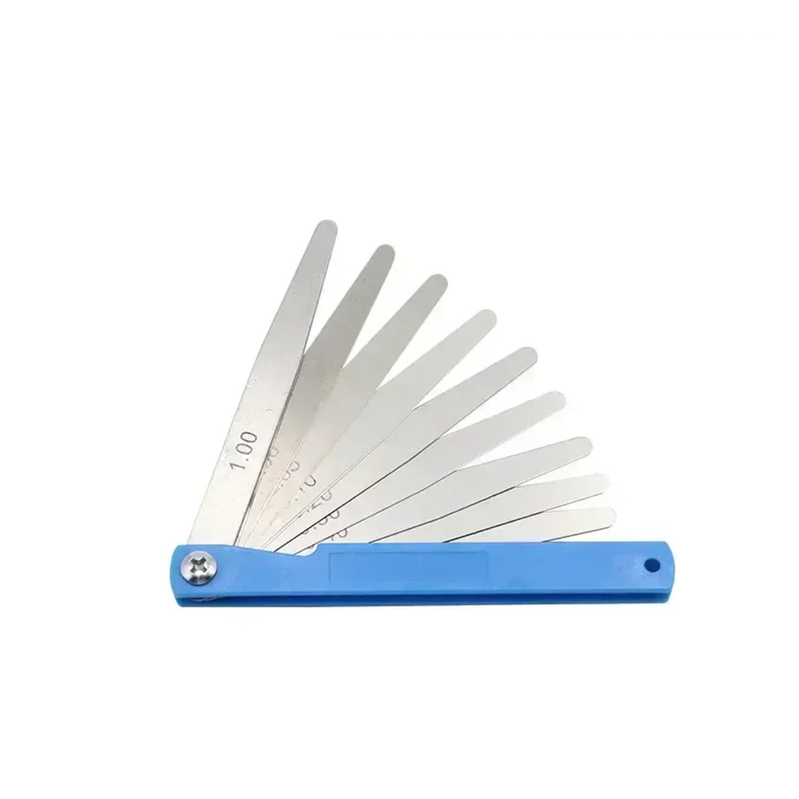 100 mm Length Metric Feeler Gauge 17 Blades Feeler Gauge 0.02-1.00 mm Measurement Instruments ,Corrosion-Resistant