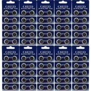 100 of AG13/357A Alkaline Button Cell Watch Battery
