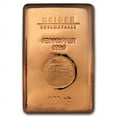 thumbnail image 1 of 100 oz Copper Bar - Geiger (Poured, .9999 Fine), 1 of 2