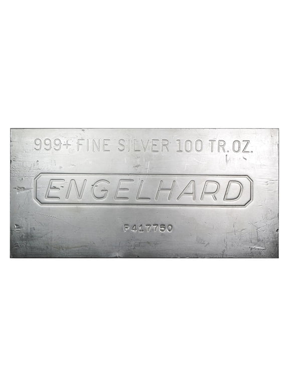 100 oz Engelhard Silver Bar