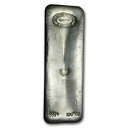 100 oz Silver Bar - Johnson Matthey & Mallory Maple Leaf