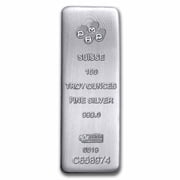 100 oz Silver Bar - PAMP Suisse Serialized