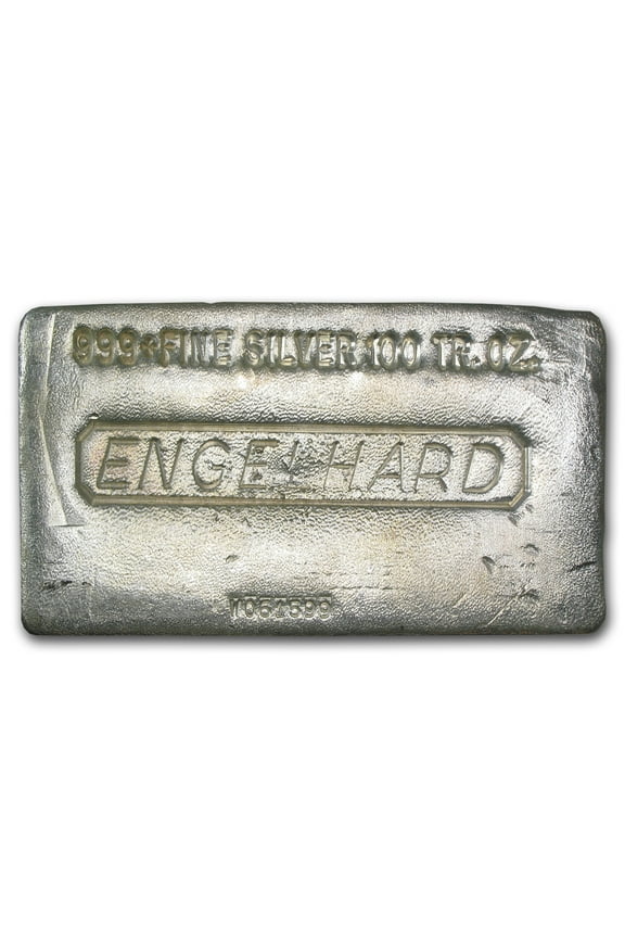 100 oz Silver Bar - (Poured)