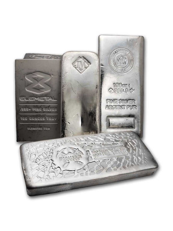 100 oz Silver Bar - Secondary Market