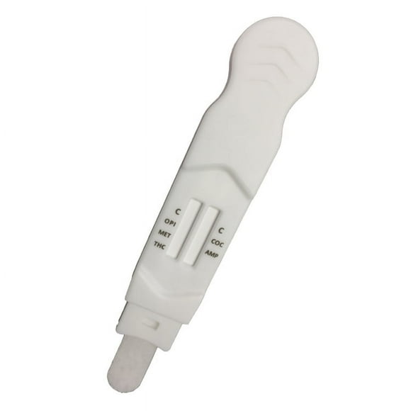 (100 pack) 5 Panel Oral Saliva Drug Test / AMP Amphetamine - COC Cocaine - METH Methamphetamine - OPI Opiates - THC marijuana