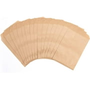 100-pack 5x7 Inches Natural Kraft Paper Bags for Bakery Cookies Treats Snacks Sandwiches Popcorn Small Gift bag