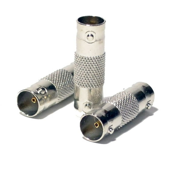 100 pack BNC Female to BNC Female Coupler Cable Converter Adapter CCTV Camera