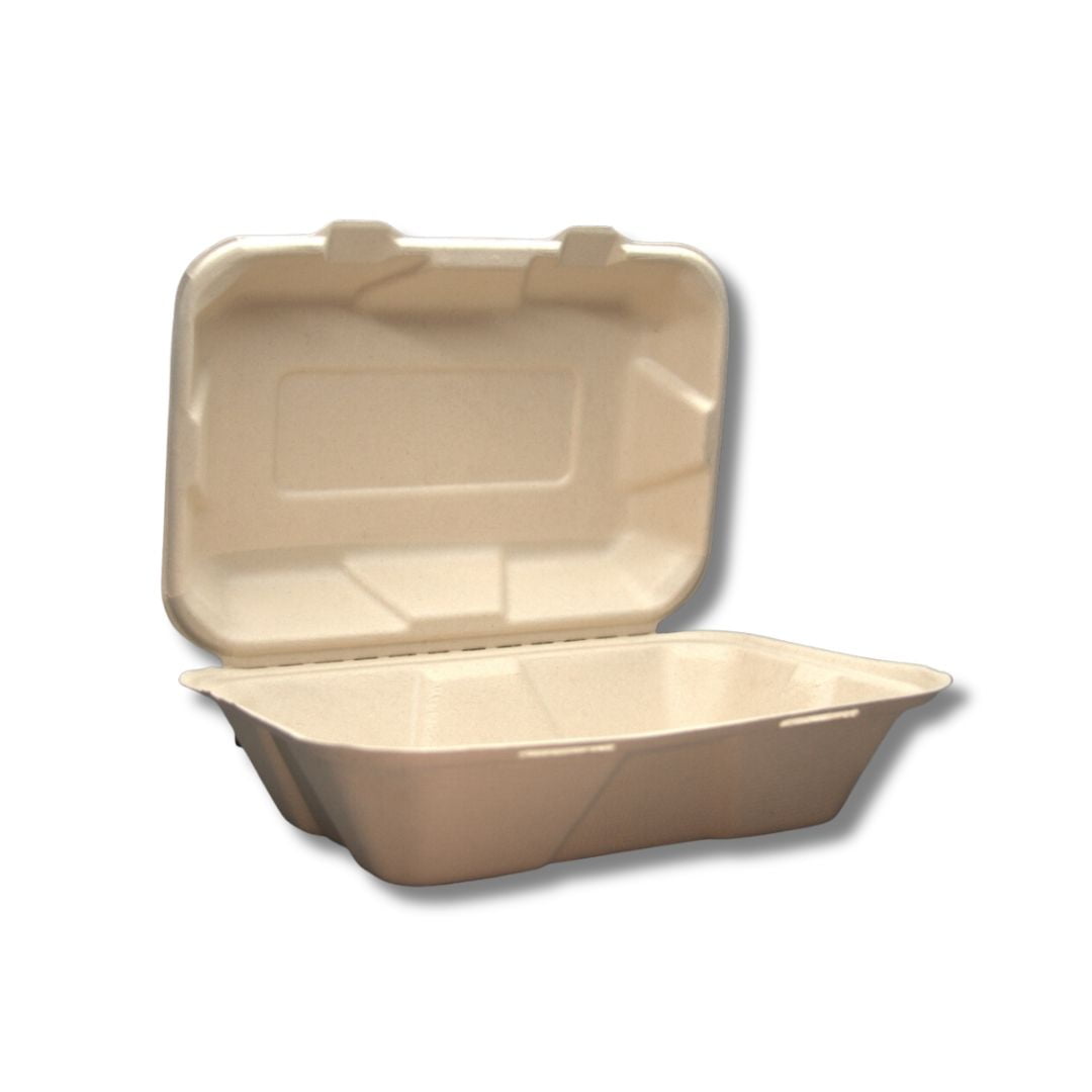 100-pack of Biodegradable & Eco-Friendly 9x6 Clamshell Heavy Duty ...