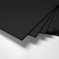thumbnail image 1 of 100 pack- Corrugated Plastic 24x36 4mm Black, 1 of 1