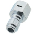 thumbnail image 1 of 100 pack Pressure Washer 3/8" Female NPT - Quick Connect Plug Zinc Coupler, 1 of 2