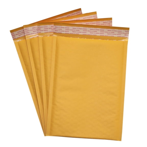 100 pack of premium golden kraft #3 Bubble Mailers 8.5x14.5” by Secure Seal – Sold and distributed by Shipping Depot