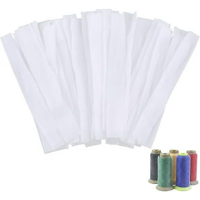 100 pc 100Pcs Thread Net Spool Saver Huggers Cosmetic Makeup Brush Protective Mesh Sewing Thread Cones Nets for Different Sizes of Sewing Quilting Winding Embroidery Machines White 5.91x0.79inch