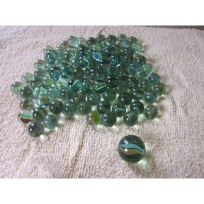 JMK 100 pcs Glass Marbles with Shooter