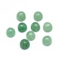 thumbnail image 1 of 100 pc Natural Dyed & Heated Green Onyx Agate Cabochons Half Round/Dome 4x1.5~2.5mm, 1 of 2
