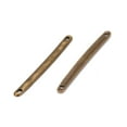 thumbnail image 1 of 100 pc Tibetan style Bar Links connectors for Jewelry Design Cadmium Free & Nickel Free & Lead Free Strip Antique Bronze 3x33x1mm Hole: 1mm, 1 of 6
