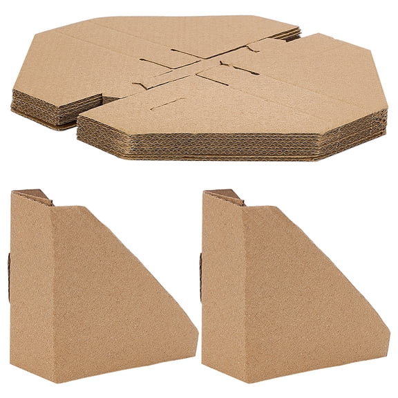 100 pc Triangle Paper Picture Frame Corner Protectors Painting Artworks Corner Guards Goldenrod 140x215x1.7mm