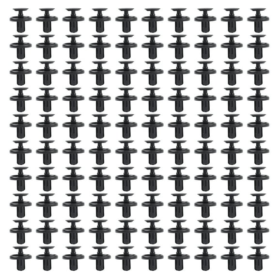 100 pcs 7mm Fender Push Clips Retainer Plastic Rivet Fastener For Toyota 4Runner Camry Lexus ES300h LX570
