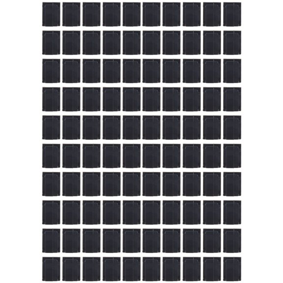 100 pcs Adhesive Cable Clips Wire Clamps Car Cable Organizer Cord Tie Holder