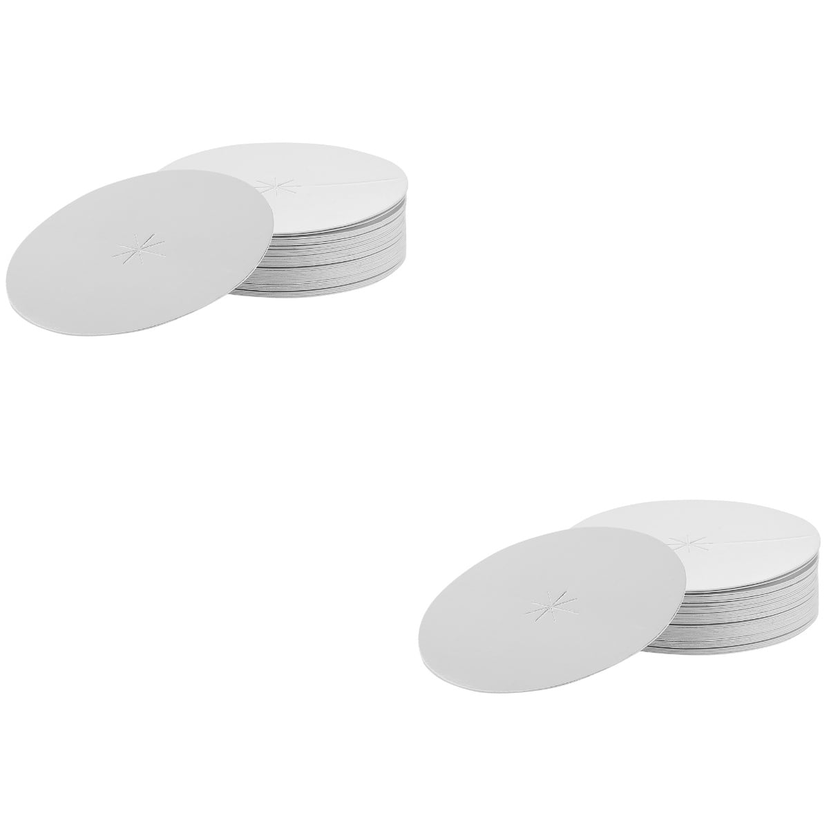 100 pcs Candle Drip Protectors Memorial Candlelight Beeswax Candle