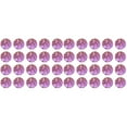 thumbnail image 1 of 100 pcs Clear Crystal Shirt Buttons, Adorable Sweater Fasteners, Delicate Sewing Coat Button Accessories for Men, Women, Baby Violet, 1 of 7