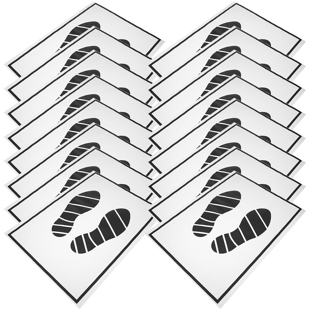 100 pcs Disposable Auto Floor Protection Mat Portable Paper Floor Mats