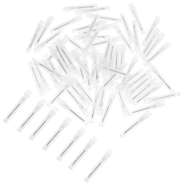 100 pcs Liquid Dispensing Needle Injection Syringe Tip Needle