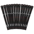 thumbnail image 1 of 100 pcs - Majek Tour Pro Black Midsize Golf Grips, 1 of 7