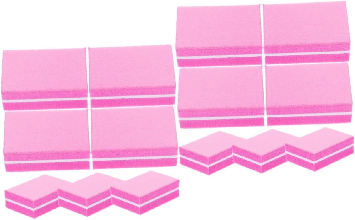 100 pcs Nail Grinding File Nail Sanding File Manicure File Blocks
