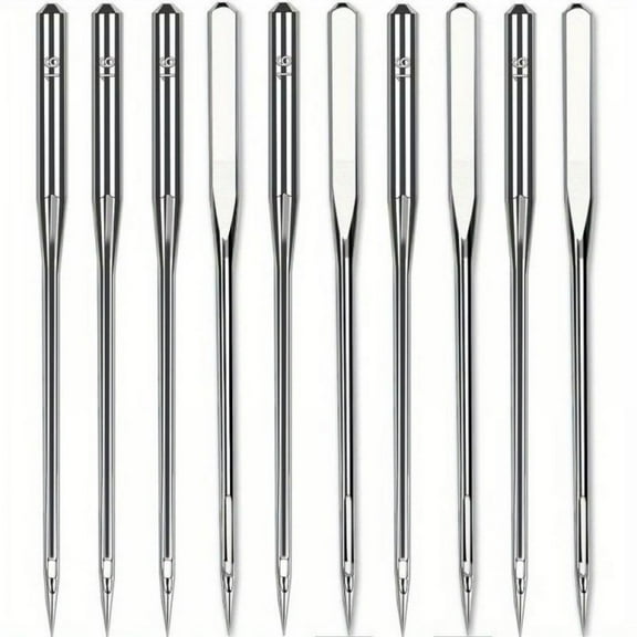 100 pcs Size 100/16 Universal Leather&Jeans Sewing Machine Needles, Heavy Duty Machine Needles for Thickened Fabrics, Compatible with Home Sewing Machine