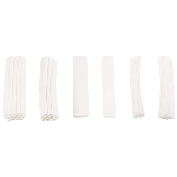 100 pcs heat shrink tube casing heat shrink tube color:white
