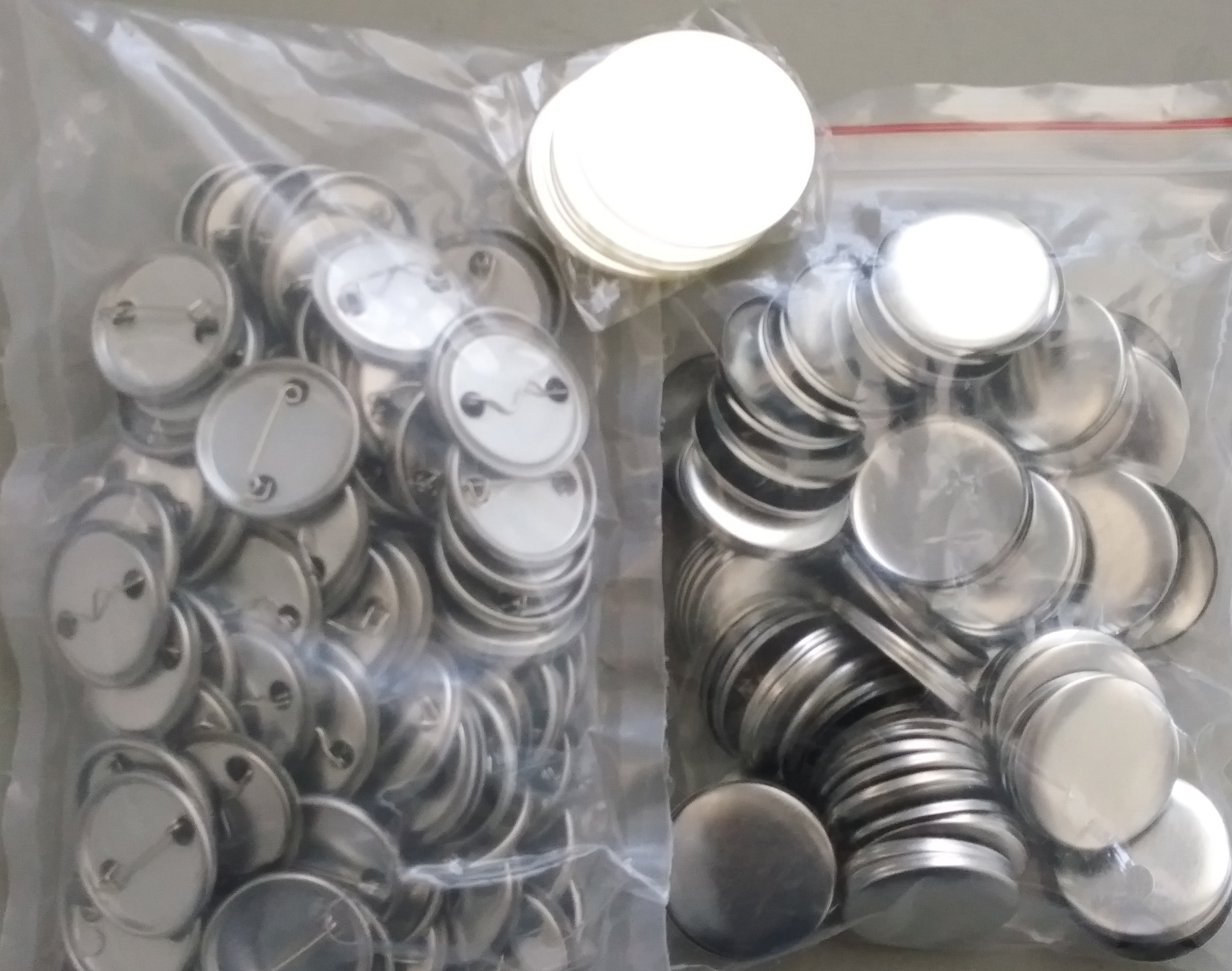 100 piece of 25mm /  1  inch Button Blank for Button/Badge Maker Press circle cutter