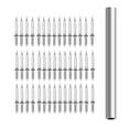 thumbnail image 1 of 100-piece/set Sheep Horn Nails Rustproof & Reusable Cement Nails Strong and Baseboard Installation, 1 of 14