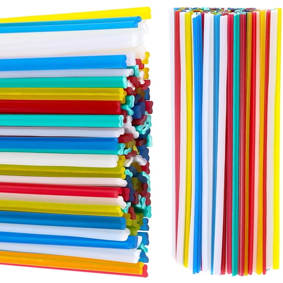 100 pieces of plastic welding rods 7.9 inches//plastic welding rods, used for car bumpers and daily repairs, 20 pieces of each color